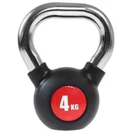 Kettlebell - HMS Kettlebell KGC-4 z chromowaną rączką 4 kg KGC-4 - miniaturka - grafika 1
