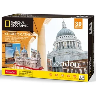 Puzzle 3D National Geographic St Pauls Cathedral - Puzzle - miniaturka - grafika 1