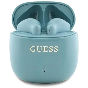Guess GUTWSJ14ESGQ turkusowe - Słuchawki - miniaturka - grafika 1