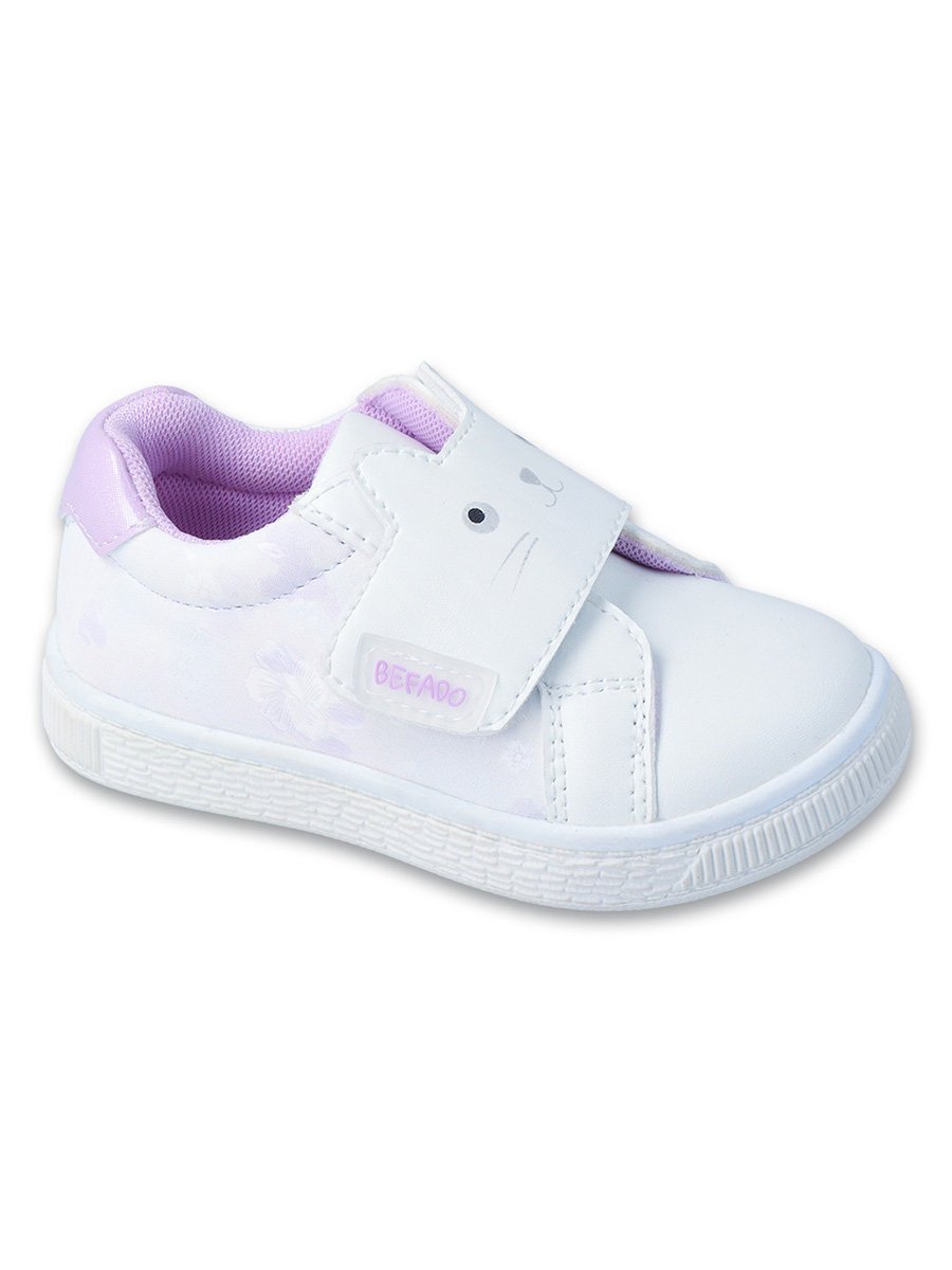 Dziewczęce sneakersy kotek białe Befado r.22