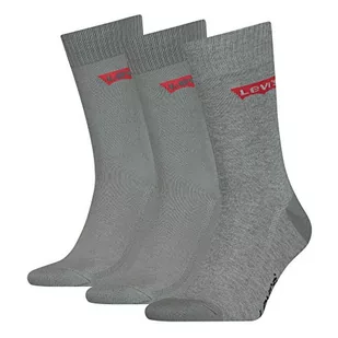 Levi's Clssc Sock Skarpety CLSSC Uniseks,szary (middle grey melange),39-42 EU - Skarpetki męskie - miniaturka - grafika 1
