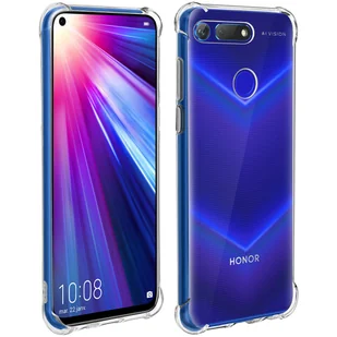 Honor View 20 Odporny na wstrząsy futerał ochronny Wzmocnione narożniki — Przezroczysty - Etui i futerały do telefonów - miniaturka - grafika 1