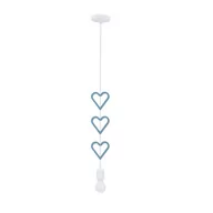 Lampy sufitowe - HETS LAMPA WISZĄCA 1X20W E27 IQ KIDS NIEBIESKIAR - miniaturka - grafika 1