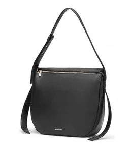 Torebka Damska Na Ramię PUCCINI Z Ozdobnymi Paskami Czarna BK1241206D-1 - Torebki damskie Torebka Damska Na Ramię PUCCINI Z Ozdobnymi Paskami Czarna BK1241206D-1 - Torebki damskie - miniaturka - grafika 1