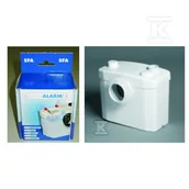 Młynki i rozdrabniacze odpadów - Rozdrabniacz Sanitop Sil (do WC i umywalek) + SANIALARM - miniaturka - grafika 1