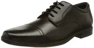 Czapki damskie - Clarks Męska czapka Howard Cap Oxford, czarny - czarna skóra - 39.5 EU - miniaturka - grafika 1