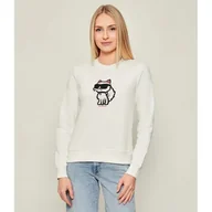 Bluzy damskie - Karl Lagerfeld Bluza ikon sketch Straight fit - miniaturka - grafika 1