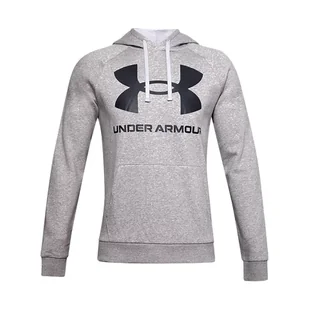 Bluza z kapturem męska Under Armour Rival Fleece Big Logo Hd - Bluzy sportowe męskie - miniaturka - grafika 1