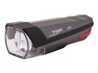 Lampki rowerowe - SPANNINGA Lampka przednia TRIGON 25 25luxów/100 lumenów usb czarna A-SNG-999156 - miniaturka - grafika 1
