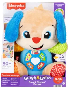 Fisher-Price. Ucz się i śmiej! Szczeniaczek - Fisher- Price - Zabawki interaktywne dla dzieci - miniaturka - grafika 1