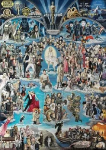 Schmidt Spiele Hollywood XXL - puzzle Renato Casaro 3000 części - Puzzle - miniaturka - grafika 3