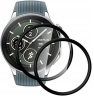 Akcesoria do smartwatchy - Szkło hybrydowe do OnePlus Watch 2 Supero 3D SoftFlexible Glass Black 2szt - miniaturka - grafika 1
