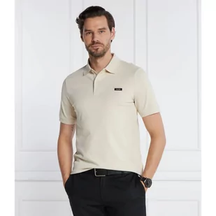 Calvin Klein Polo | Slim Fit | stretch - Koszule męskie - miniaturka - grafika 1