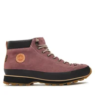 Buty trekkingowe damskie - Trekkingi Lomer Bio Naturale Mid Mtx Różowy - miniaturka - grafika 1