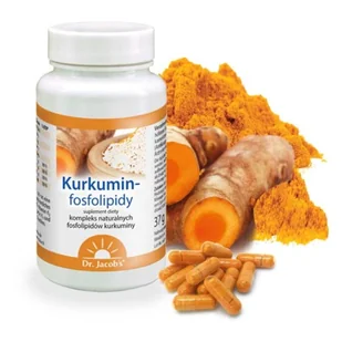 DR JACOBS kurkumin fosfolipidy (60 kap) - Suplementy naturalne - miniaturka - grafika 1