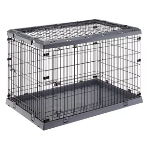 Ferplast klatka transportowa Superior - Szer. x głęb. x wys.: 118 x 77 x 82,5 cm - Sprzęt podróżny i transportery dla psów - miniaturka - grafika 1