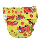 Pieluchy - Pieluszka z kieszonką MINI OS 4-11kg STRAŻ POŻARNA - miniaturka - grafika 1