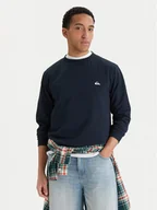 Bluzy męskie - Quiksilver Bluza EQYFT04953 Granatowy Regular Fit - miniaturka - grafika 1