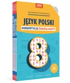 Pomoce naukowe - Pakiet: Korepetycje ósmoklasisty. Język polski / Matematyka / Angielski - miniaturka - grafika 1