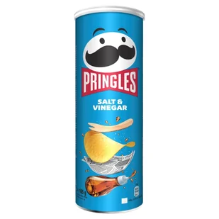PRINGLES SALT & VINEGAR 165G zakupy dla domu i biura 56658925 - Inne przekąski suche - miniaturka - grafika 1