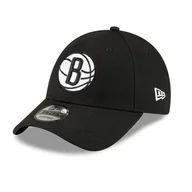 Czapki i chusty sportowe męskie - Czapka z daszkiem New Era 9FORTY NBA Brooklyn Nets The League Czarna - 60580986 - miniaturka - grafika 1