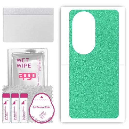 folia naklejka skórka strukturalna na TYŁ do Oppo Reno11 PJH110 - Seledynowy Pastel Matowy - apgo SKINS