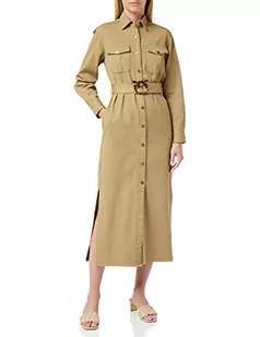 PINKO Sukienka damska, Cb2_beżowy Safari, 36/Wysoki - Sukienki - miniaturka - grafika 1