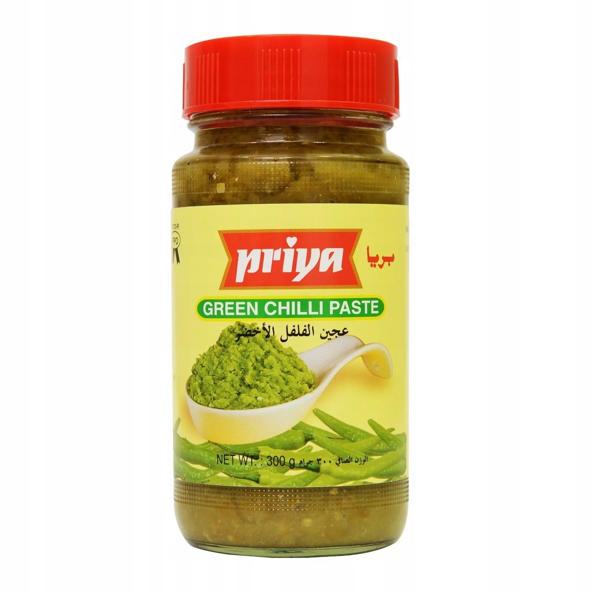 Zielona pasta chilli Green Chilli Paste Priya 300g