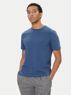 Koszulki męskie - Tommy Hilfiger T-Shirt Ess Seasonal MW0MW39995 Niebieski Regular Fit - miniaturka - grafika 1