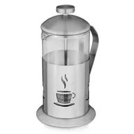 Zaparzacze i kawiarki - AURORA AURORA Zaparzacz do kawy i herbaty Aurora AU8002 0,6l srebrny 2_313856 - miniaturka - grafika 1