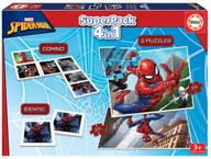 Gry planszowe - Pakiet 4w1 - Spider-Man - miniaturka - grafika 1