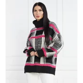 Swetry damskie - Silvian Heach Golf | Regular Fit | z dodatkiem wełny - miniaturka - grafika 1