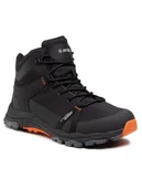 Buty trekkingowe męskie - Hi-Tec Trekkingi Himba Mid Wp AVSAW20-HT-01-Q3 Czarny - miniaturka - grafika 1