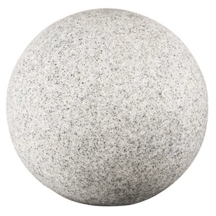 Lampa stojąca Kanlux Stono 24654 lampa ogrodowa kamień zewnętrzna kula 1x25W E27 IP65 jasnoszary - Lampy ogrodowe - miniaturka - grafika 1