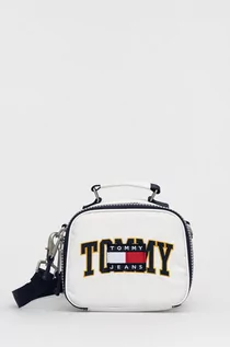 Torebki damskie - Tommy Jeans torebka kolor biały - grafika 1