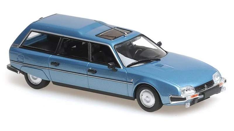 Minichamps Citroen Cx Break 1980 Blue Metallic 1:43 940111411