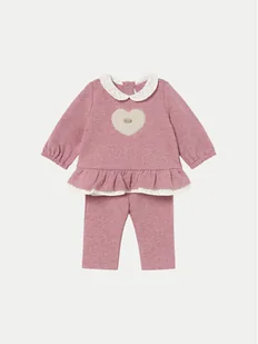 Mayoral Komplet bluzka i legginsy 2507 Różowy Regular Fit - Komplety dla niemowląt - miniaturka - grafika 1
