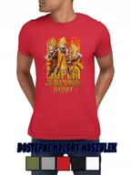 Koszulki męskie - KOSZULKA BAWEŁNIANA MĘSKA T-SHIRT DZIEŃ TATY OKAZJE RÓŻNE WZORY PREZENT-XXL - miniaturka - grafika 1