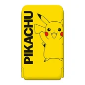 Powerbanki - Powerbank magnetyczny OTL 5000 mAh, USB-C 15W, Pokemon Pikatchu ze stojakiem (żółty) - miniaturka - grafika 1