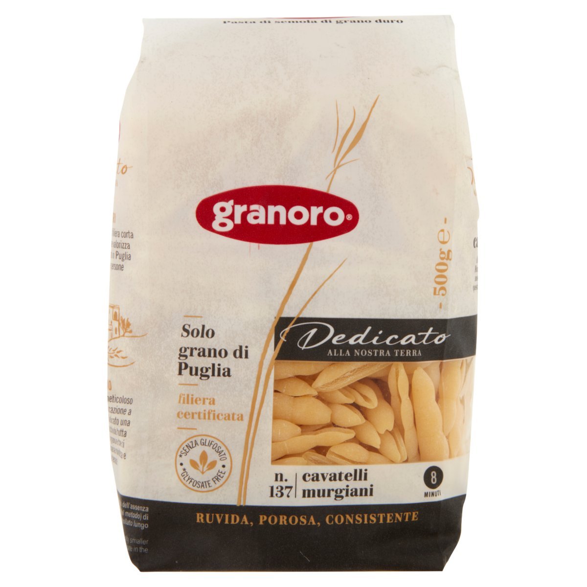 Makaron Cavatelli Murgiani N. 137 500g - Granoro