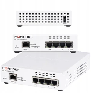 FORTINET FortiGate-30G 4xGE RJ45 ports including 3xInternal Ports 1xWAN Ports FG-30G - Firewalle sprzętowe - miniaturka - grafika 1
