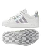 Trampki damskie - adidas Sneakersy "Grand Court 2.0" w kolorze biało-srebrnym - miniaturka - grafika 1
