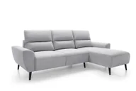 Narożniki - Narożnik Bosco Boss 17 Jasny Szary Lewy - miniaturka - grafika 1