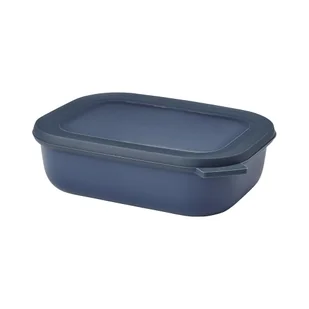 Mepal Mepal Cirqula Oblong Nordic Denim 1 L Granatowa Miska Kuchenna Plastikowa Z Pokrywką - Miski i półmiski - miniaturka - grafika 2