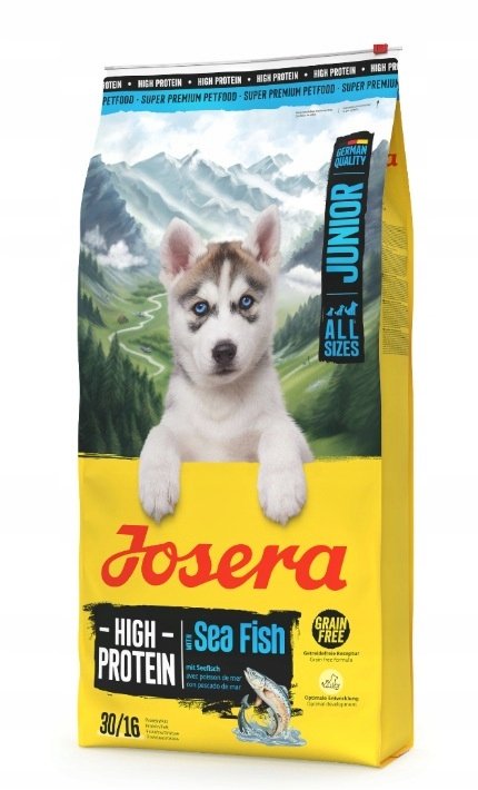Karma dla psa JOSERA Junior High Protein Sea Fish z rybami morskimi 12.5 kg