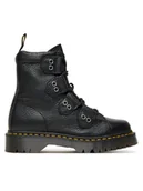 Glany damskie - Dr. Martens Trzewiki 1460 Bex Ltt 41750001 Czarny - miniaturka - grafika 1