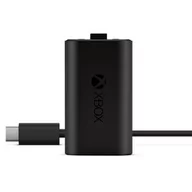 Akcesoria do Xbox - Microsoft Microsoft Xbox Series Zestaw Play&Charge SXW-00002 - miniaturka - grafika 1