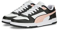 Trampki męskie - PUMA Męskie trampki Rbd Game Low, Puma White Rose Dust Puma Black Puma Gold, 45 EU - miniaturka - grafika 1