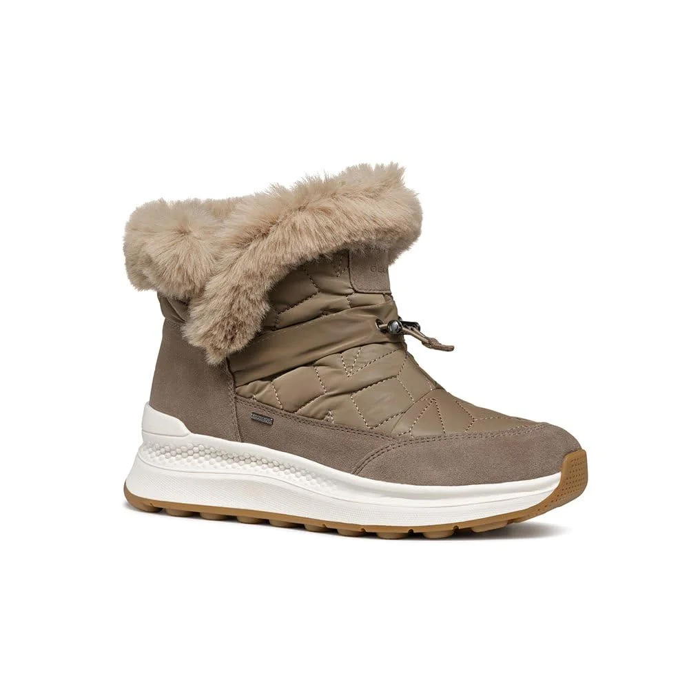 Geox Damskie buty D Spherica Actif X2, szarobrązowy, 42 EU