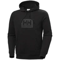 Bluzy sportowe męskie - Męska bluza Helly Hansen Hh Box Hoodie Rozmiar: XXL / Kolor: czarny - miniaturka - grafika 1